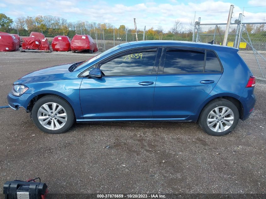 2018 VOLKSWAGEN GOLF S/SE - 3VWG17AU0JM265552