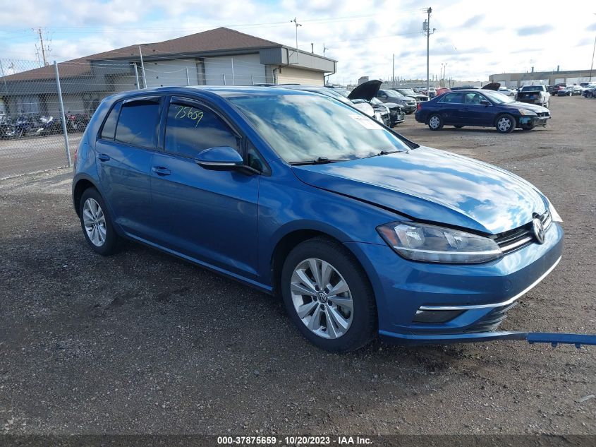 2018 VOLKSWAGEN GOLF S/SE - 3VWG17AU0JM265552