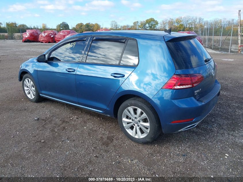 2018 VOLKSWAGEN GOLF S/SE - 3VWG17AU0JM265552