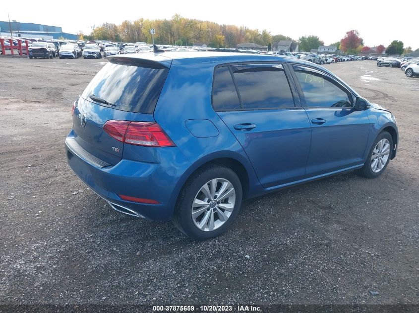 2018 VOLKSWAGEN GOLF S/SE - 3VWG17AU0JM265552