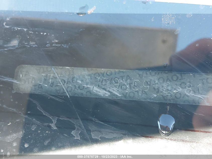 2021 TOYOTA 4RUNNER SR5 - JTEMU5JR9M5919581