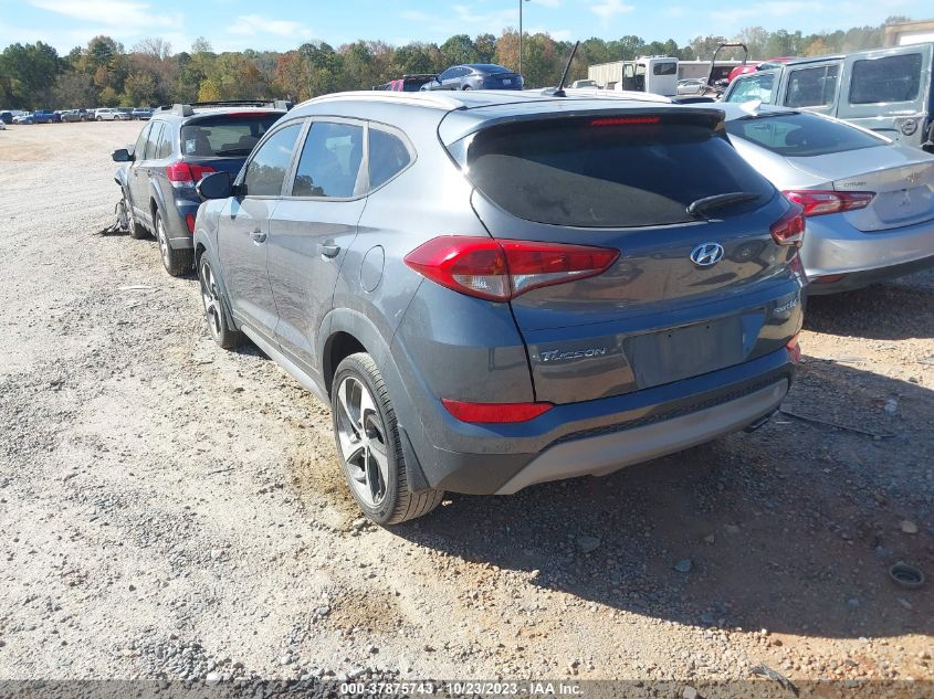 2017 HYUNDAI TUCSON LIMITED/SPORT AND ECO/SE - KM8J33A23HU348274
