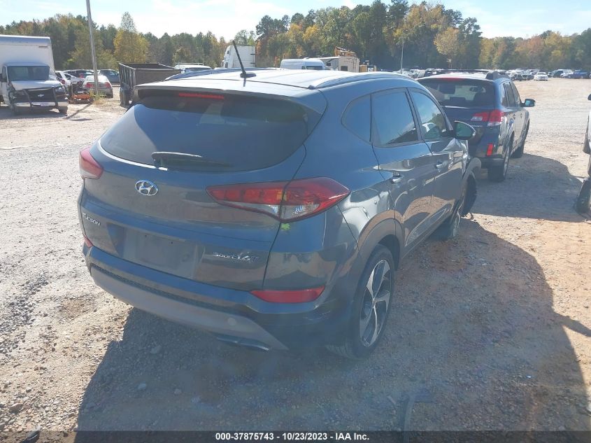 2017 HYUNDAI TUCSON LIMITED/SPORT AND ECO/SE - KM8J33A23HU348274
