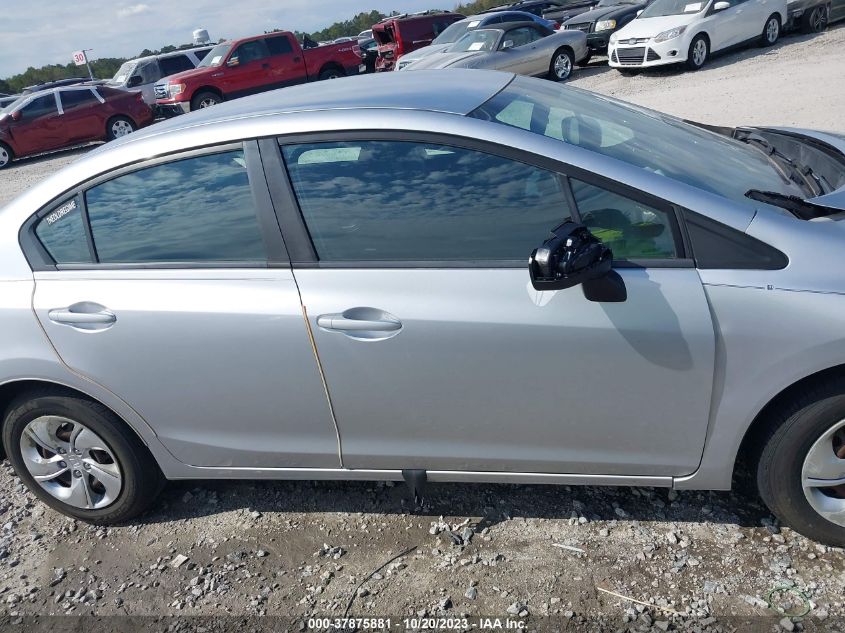 2014 HONDA CIVIC SEDAN LX - 2HGFB2F57EH505217
