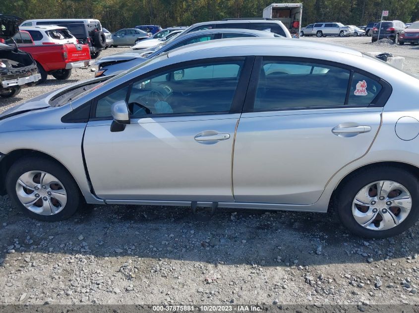 2014 HONDA CIVIC SEDAN LX - 2HGFB2F57EH505217