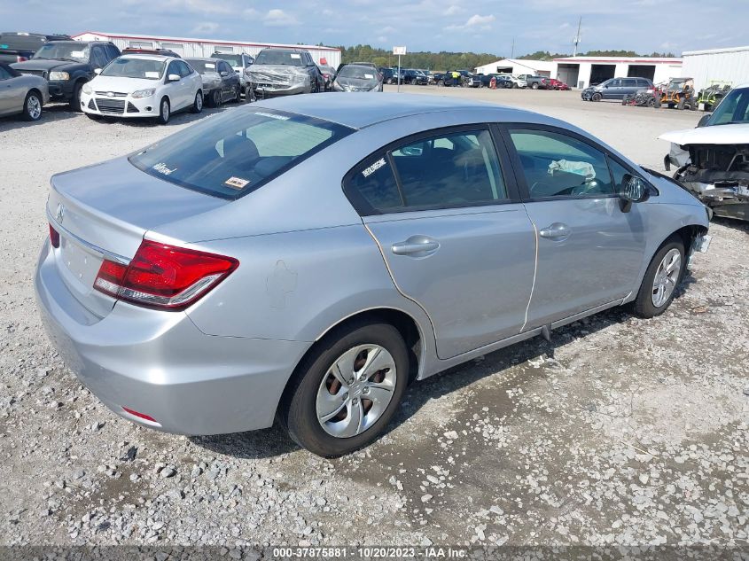 2014 HONDA CIVIC SEDAN LX - 2HGFB2F57EH505217