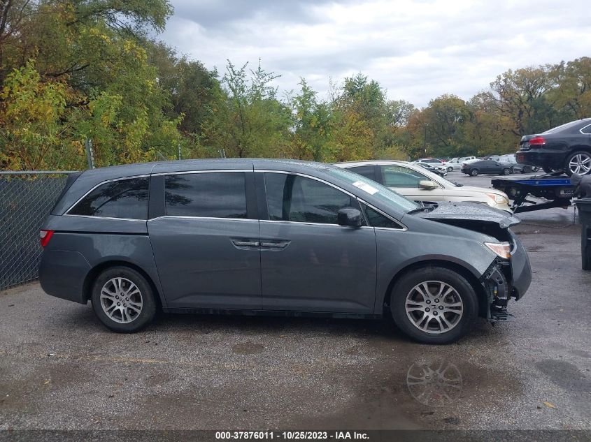 2013 HONDA ODYSSEY EX-L - 5FNRL5H60DB062882