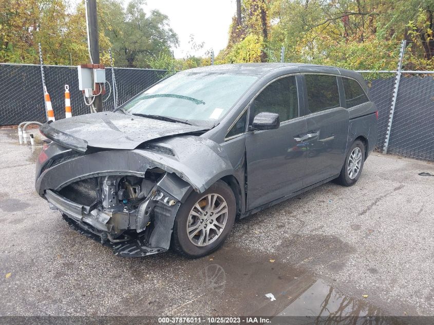 2013 HONDA ODYSSEY EX-L - 5FNRL5H60DB062882
