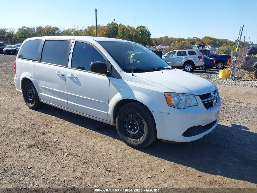 2016 DODGE GRAND CARAVAN SE - 2C4RDGBG7GR345251