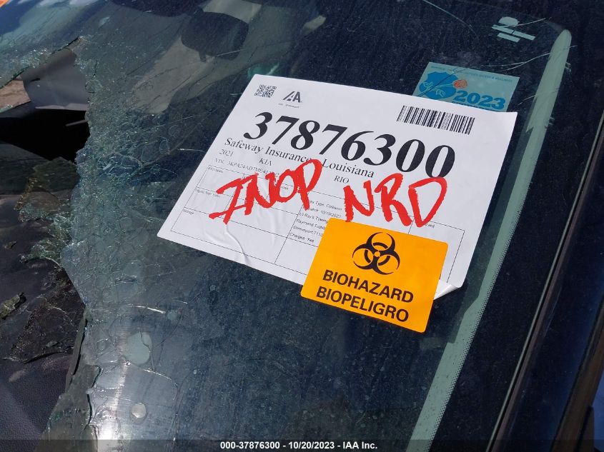 2021 KIA RIO LX - 3KPA24AD7ME412792