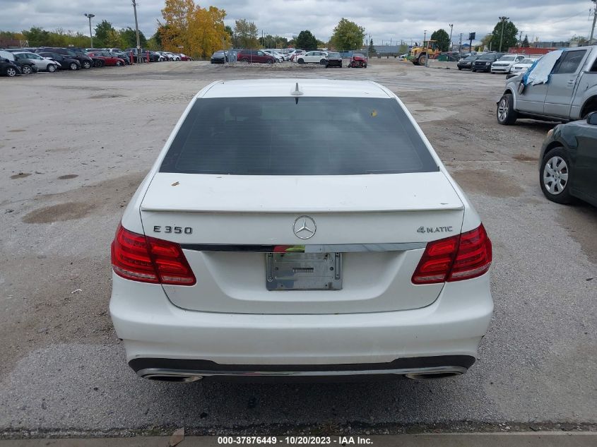 2014 MERCEDES-BENZ E 350 4MATIC - WDDHF8JB2EA810768