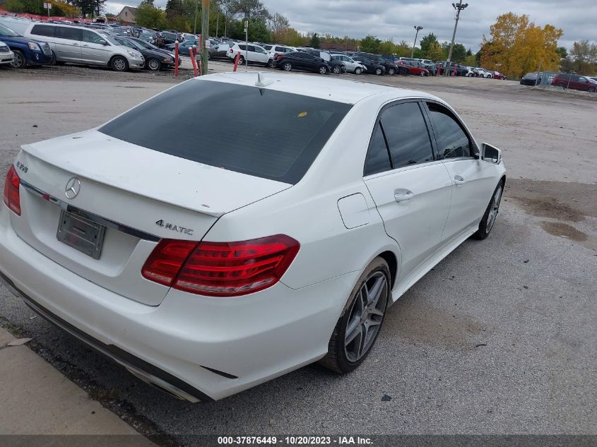 2014 MERCEDES-BENZ E 350 4MATIC - WDDHF8JB2EA810768