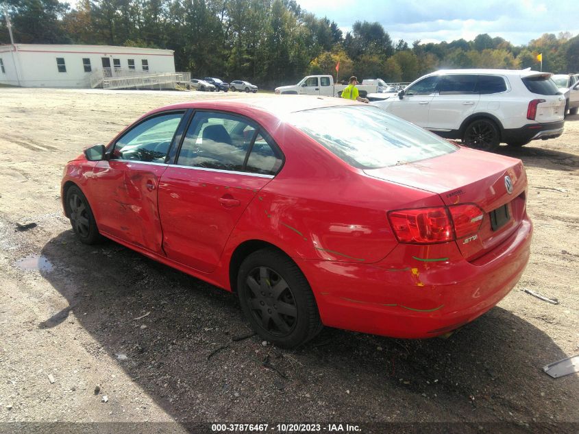 2013 VOLKSWAGEN JETTA SEDAN SE 3VWDP7AJ0DM407698