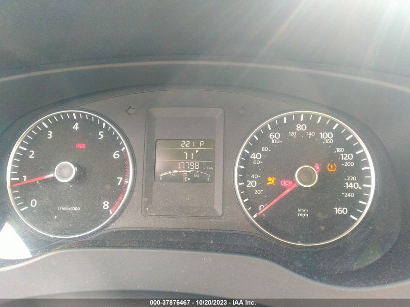 2013 VOLKSWAGEN JETTA SEDAN SE 3VWDP7AJ0DM407698