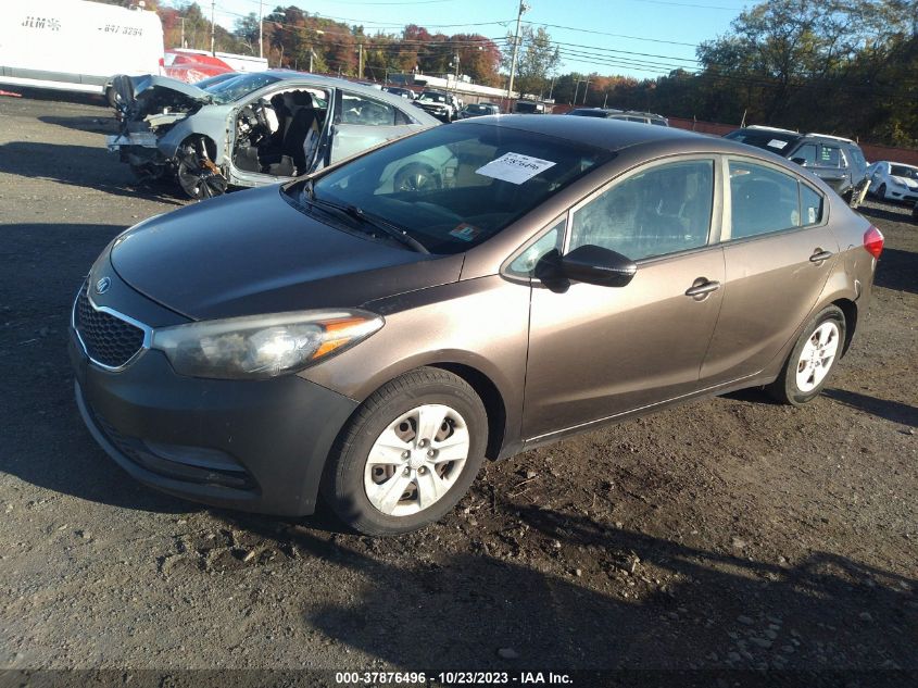 2015 KIA FORTE LX - KNAFX4A63F5301080
