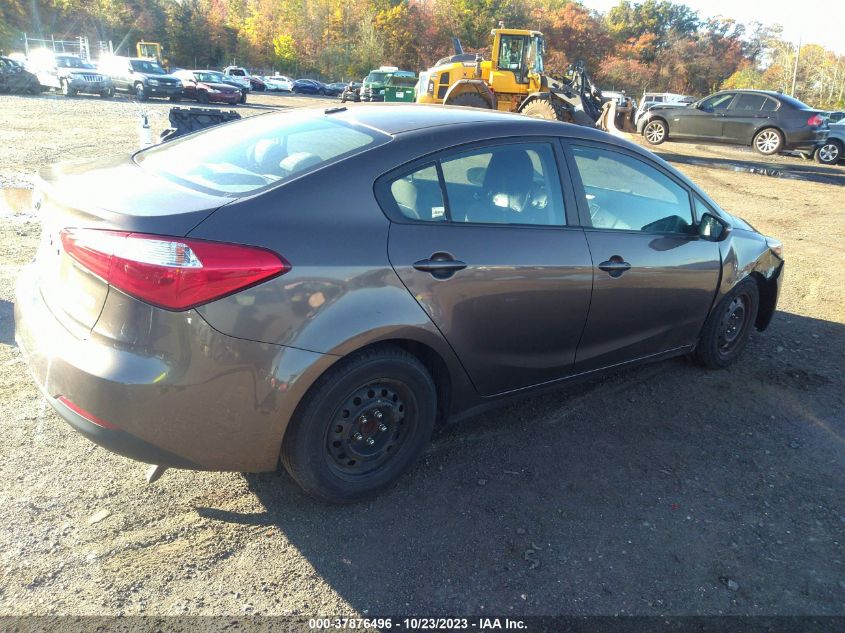2015 KIA FORTE LX - KNAFX4A63F5301080