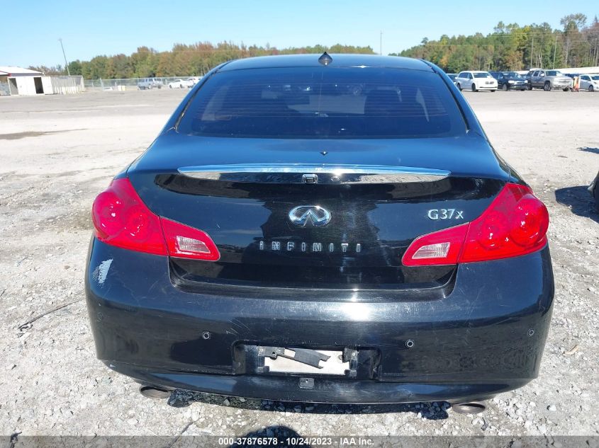 2013 INFINITI G37 SEDAN X JN1CV6AR2DM767879