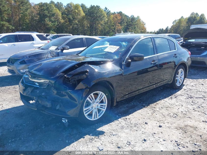 2013 INFINITI G37 SEDAN X JN1CV6AR2DM767879