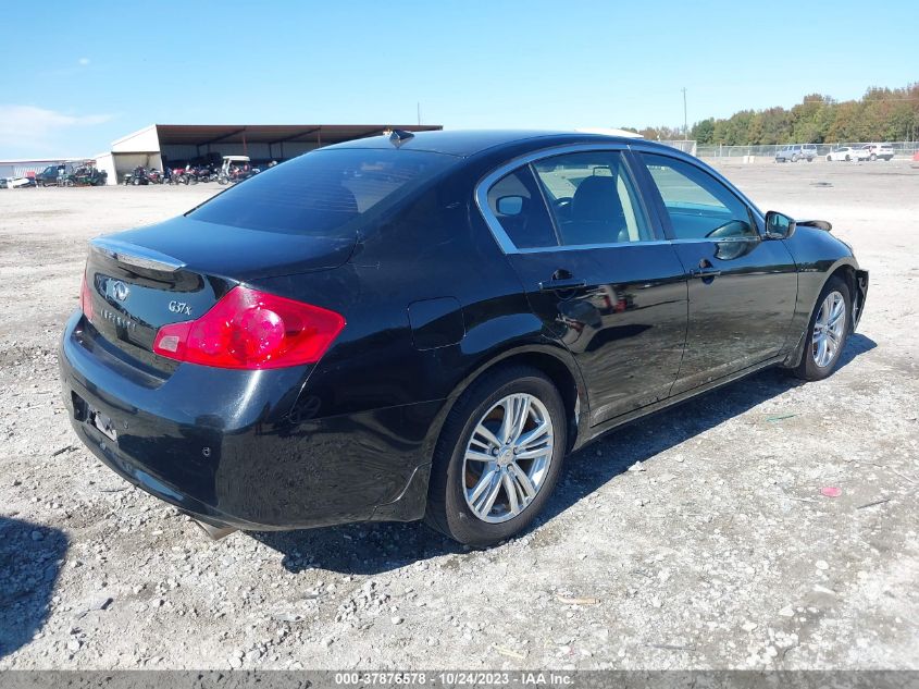2013 INFINITI G37 SEDAN X JN1CV6AR2DM767879