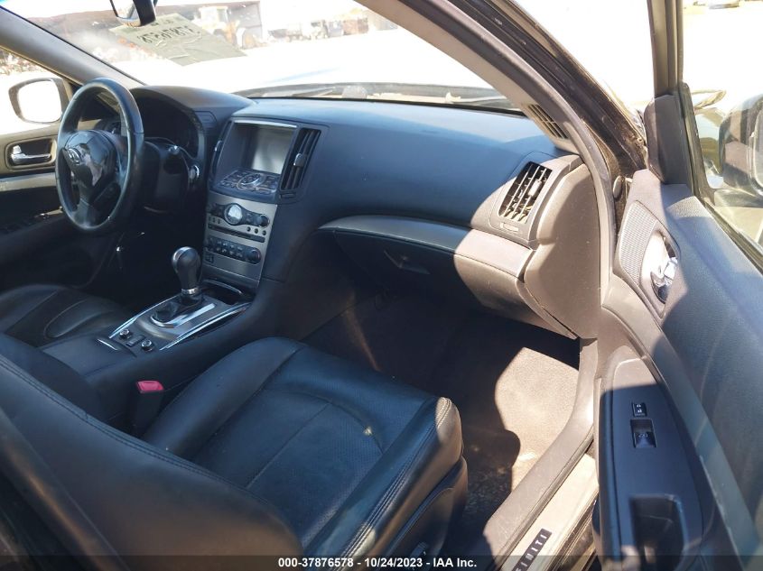 2013 INFINITI G37 SEDAN X JN1CV6AR2DM767879
