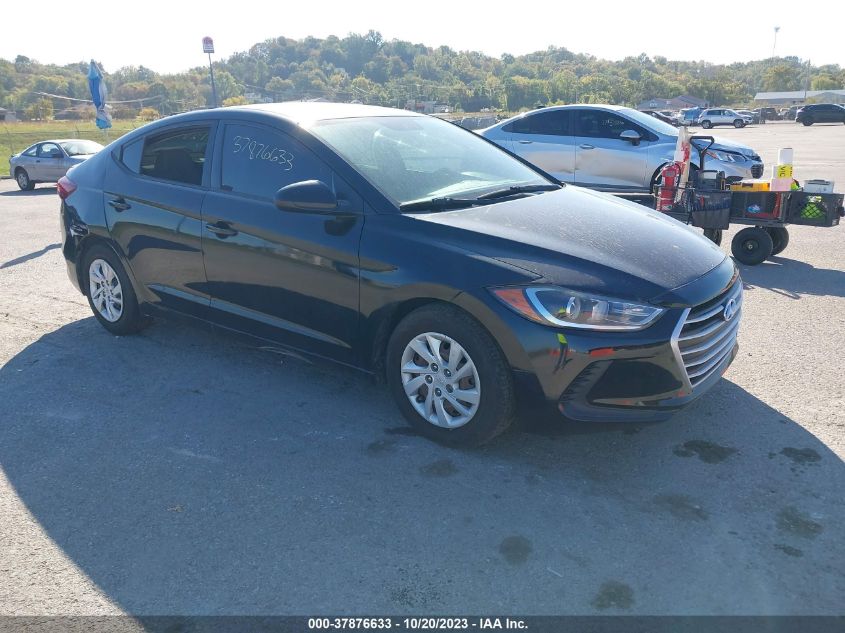 2017 HYUNDAI ELANTRA SE - 5NPD74LF8HH071076