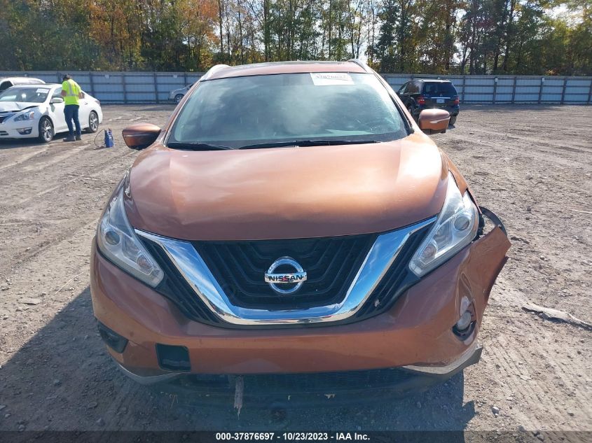 2015 NISSAN MURANO SL - 5N1AZ2MG3FN228434