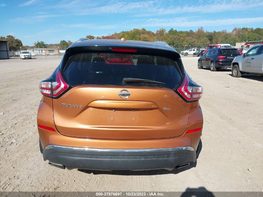 2015 NISSAN MURANO SL - 5N1AZ2MG3FN228434