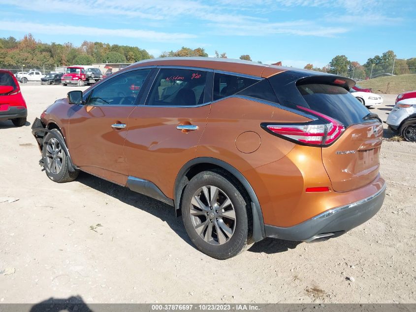 2015 NISSAN MURANO SL - 5N1AZ2MG3FN228434