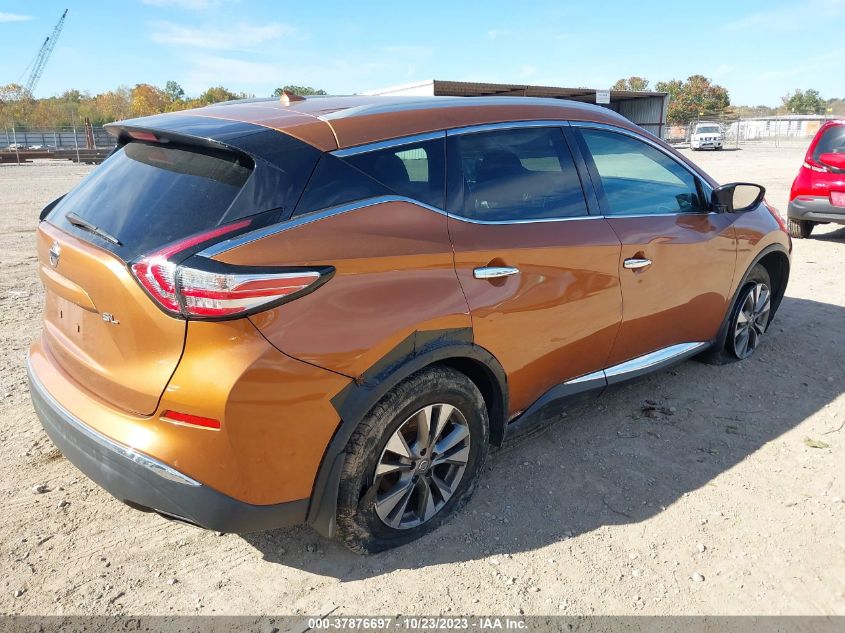 2015 NISSAN MURANO SL - 5N1AZ2MG3FN228434