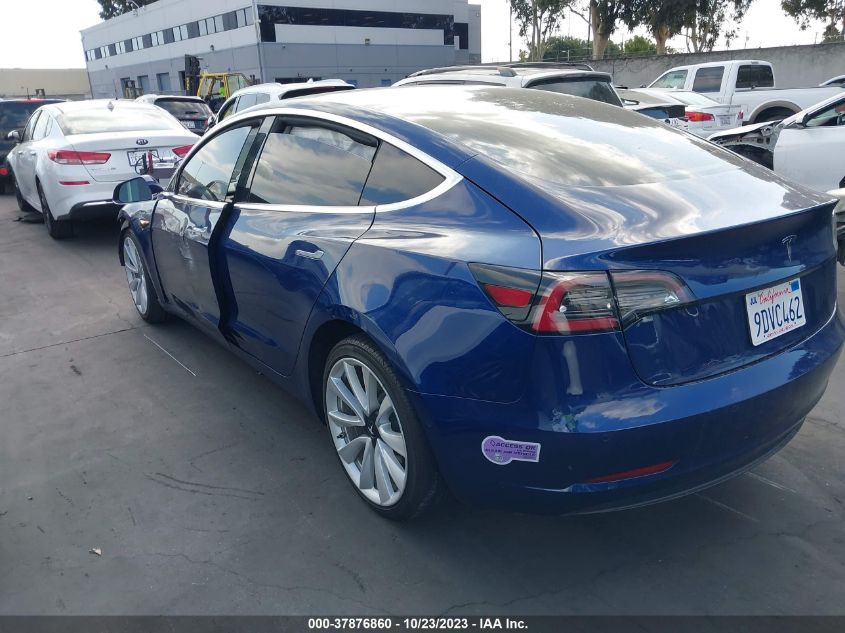 5YJ3E1EA4KF411735 2019 TESLA MODEL 3 RANGEphoto 3