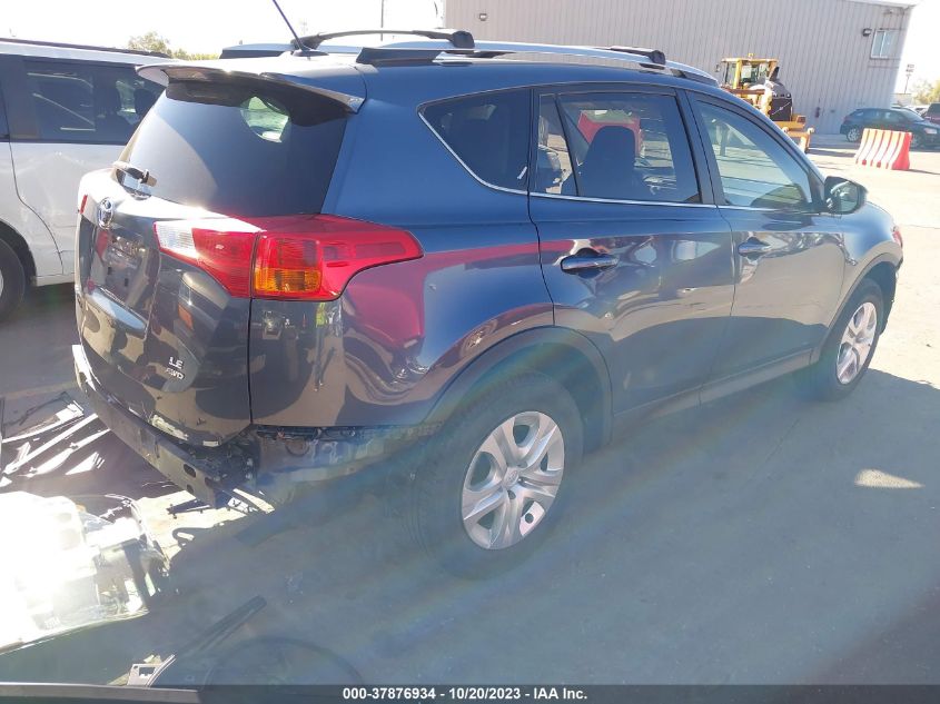 2014 TOYOTA RAV4 LE - JTMBFREV9ED073965