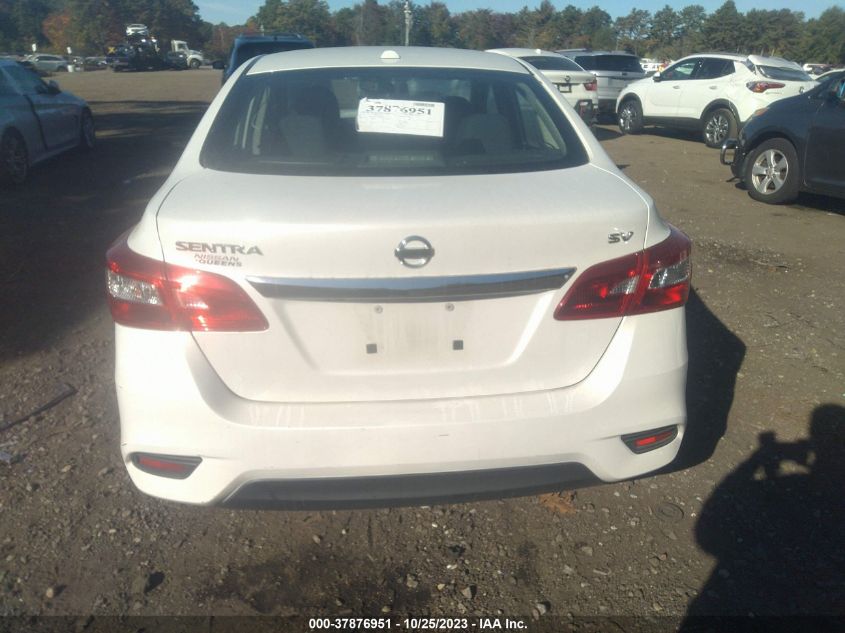 2019 NISSAN SENTRA SV - 3N1AB7AP2KY316806