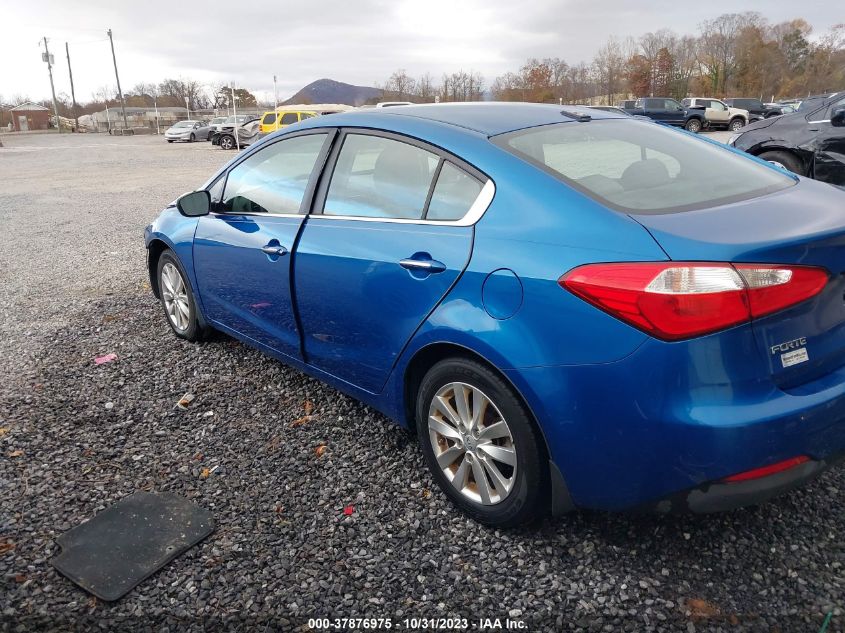 2014 KIA FORTE EX - KNAFX4A82E5162396