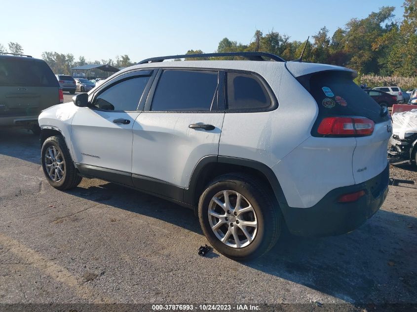 2017 JEEP CHEROKEE SPORT - 1C4PJMAB9HW665118