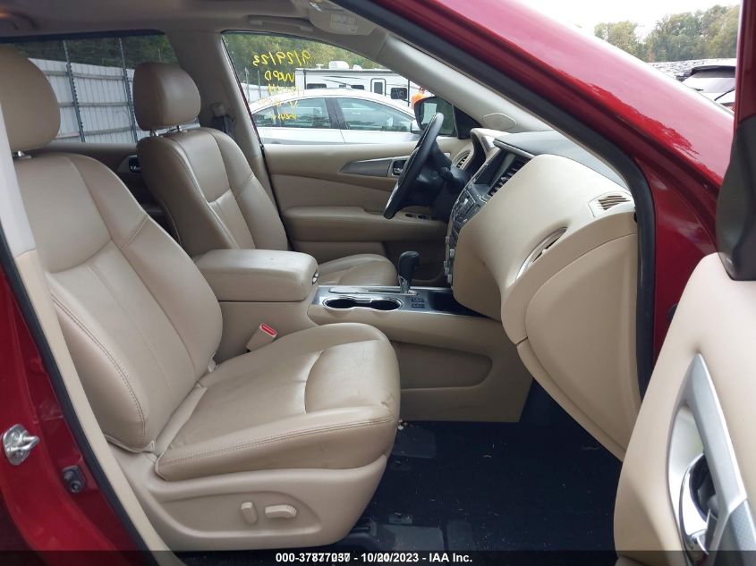 2019 NISSAN PATHFINDER SL - 5N1DR2MN7KC588386
