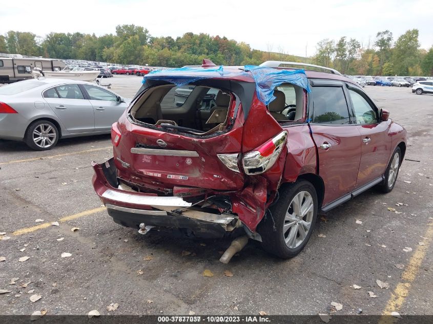 2019 NISSAN PATHFINDER SL - 5N1DR2MN7KC588386