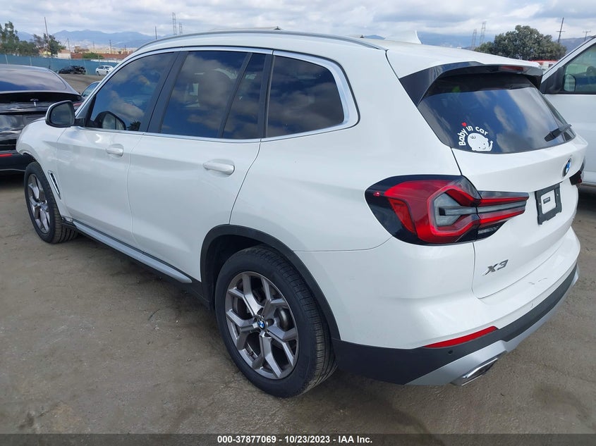VIN 5UX43DP02N9J37013 2022 BMW X3 SDRIVE30I