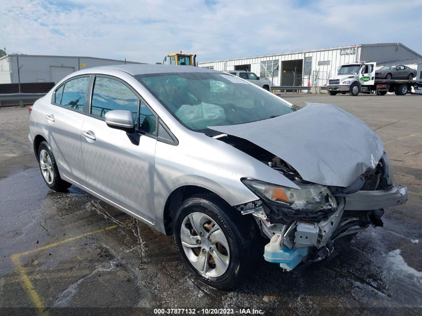 2014 HONDA CIVIC SEDAN LX - 19XFB2F57EE266780