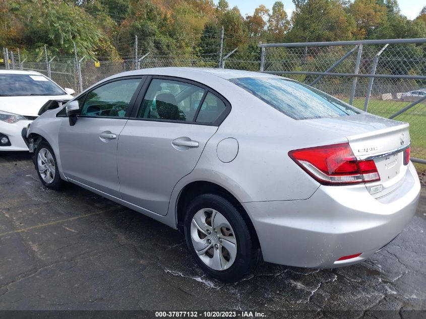 2014 HONDA CIVIC SEDAN LX - 19XFB2F57EE266780