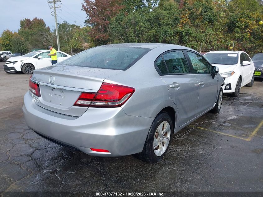 2014 HONDA CIVIC SEDAN LX - 19XFB2F57EE266780