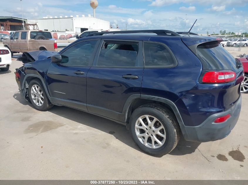 2015 JEEP CHEROKEE SPORT - 1C4PJLAB9FW760897