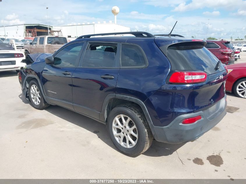 2015 JEEP CHEROKEE SPORT - 1C4PJLAB9FW760897