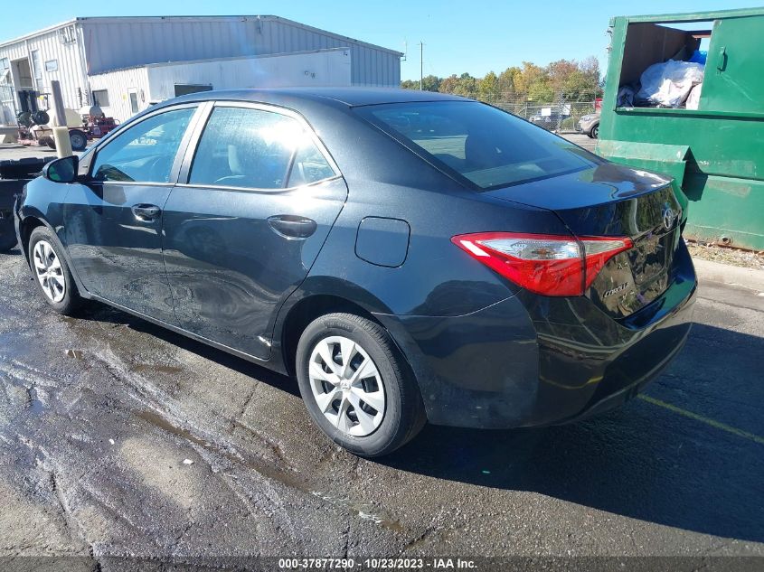 2016 TOYOTA COROLLA L/LE/S/S PLUS/LE PLUS - 2T1BURHE5GC614320