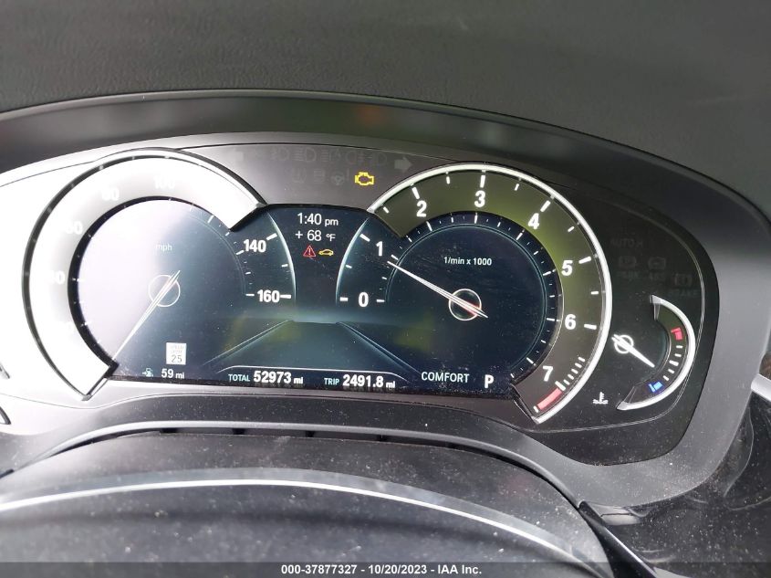 2019 BMW 530I XDRIVE WBAJA7C55KG910039