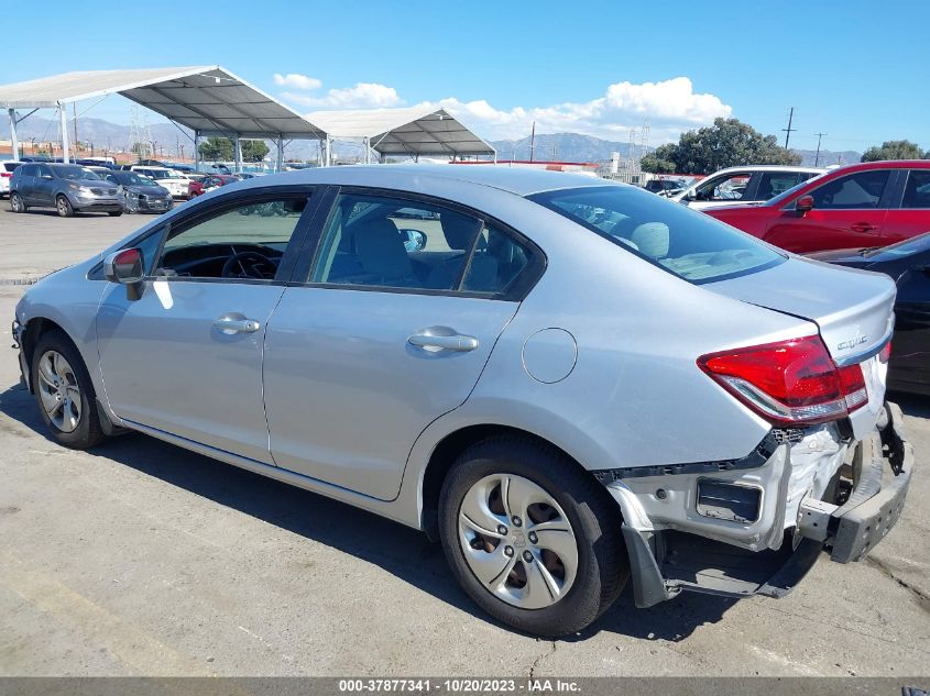 2015 HONDA CIVIC LX - 2HGFB2F52FH551085
