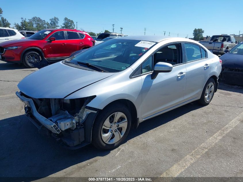 2015 HONDA CIVIC LX - 2HGFB2F52FH551085