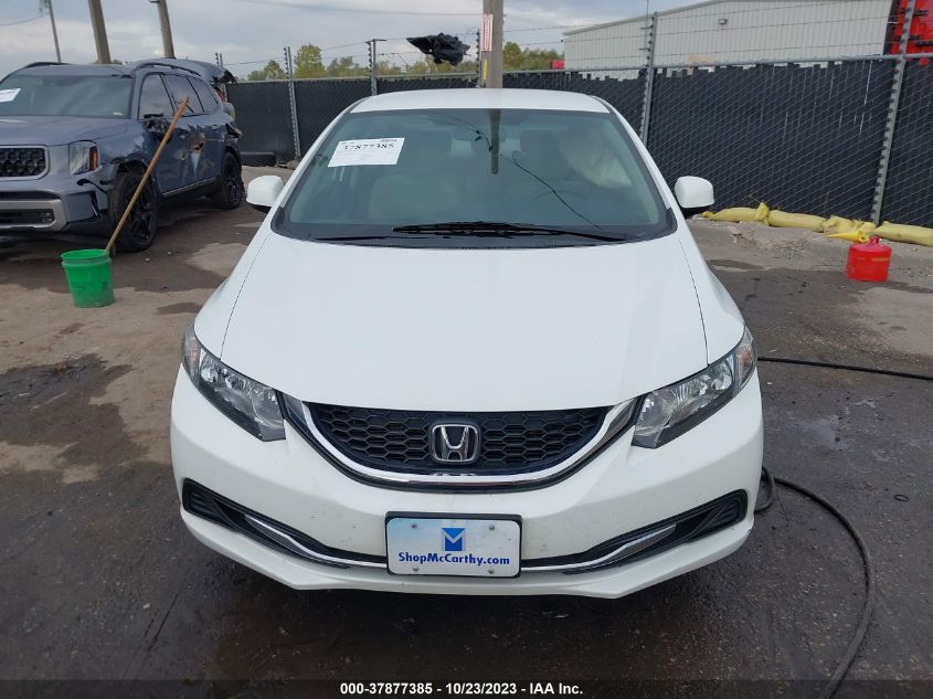 2013 HONDA CIVIC SDN LX 19XFB2F53DE069393