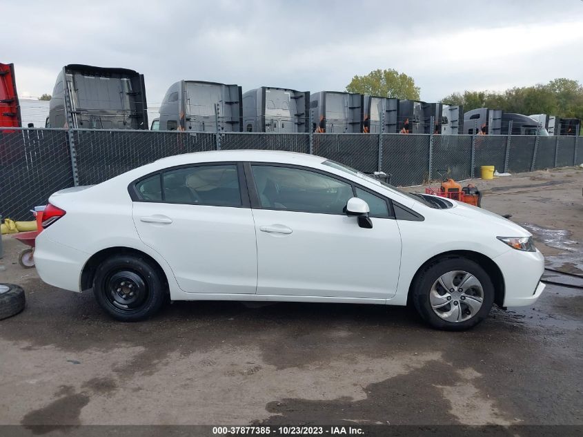 2013 HONDA CIVIC SDN LX 19XFB2F53DE069393