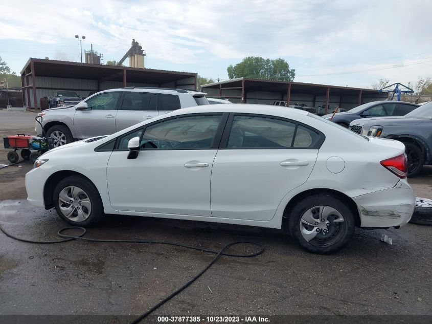 2013 HONDA CIVIC SDN LX 19XFB2F53DE069393