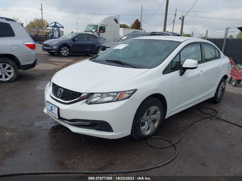 2013 HONDA CIVIC SDN LX 19XFB2F53DE069393